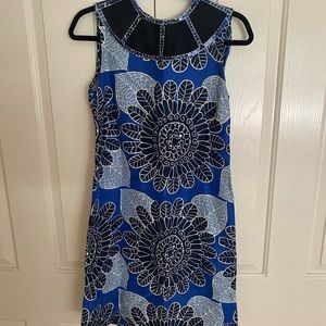 Tory Burch sheath silk tunic dress